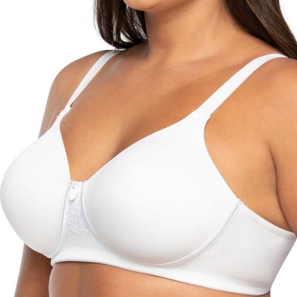 Vanity Fair Radiant Smooth Support Full Coverage Wire Free Molded Cup Bra Sz 38C - Picture 1 of 5